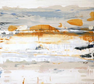 Lennart Mossberg, Gliss, olja på pannå, 58 x 65 cm, 14000 kr