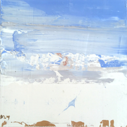 Lennart Mossberg, Högtryck, olja på pannå, 30x30 cm, 6000 SEK