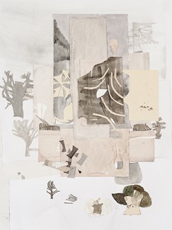 Tobias Törnqvist, Allmänna besvär, collage, 108 x 82 cm med ram, 16 000 SEK