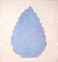 Lisel Garsveden, Pinus II tempera på pannå, 40 x 37 cm, 6000 SEK