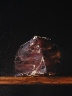 Anders Gudmundson, Cecina, olja på pannå, 22x16 cm, 6000 SEK